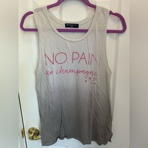 No Pain No Champagne workout tank
